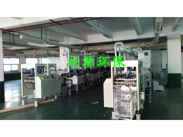 蝕刻生產(chǎn)線廢氣凈化工程